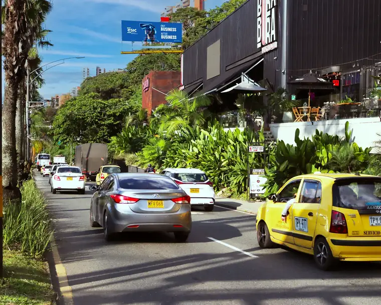 Valla publicitaria PAM-004B de Hercas en Vía Las Palmas