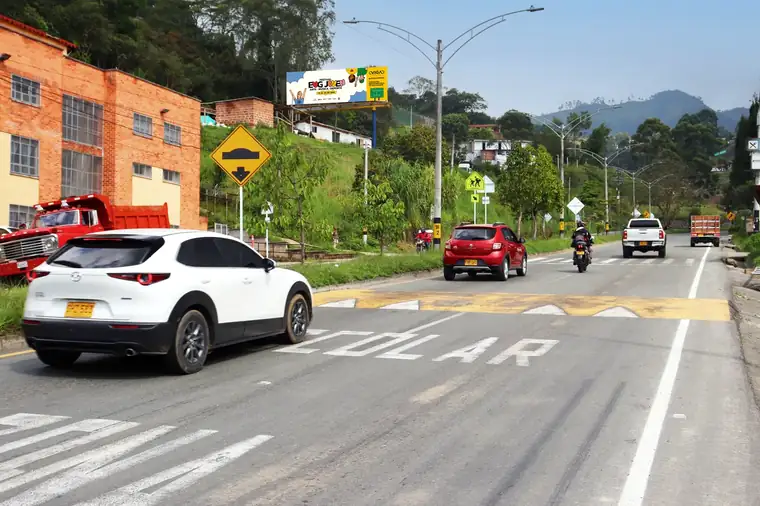 Valla SFU-017A en San Cristóbal